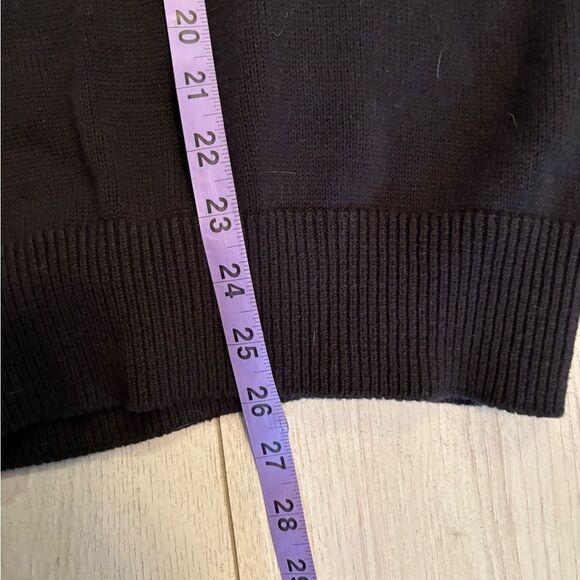 Vintage cotton knit crew neck with impress crest black - Picture 7 of 7